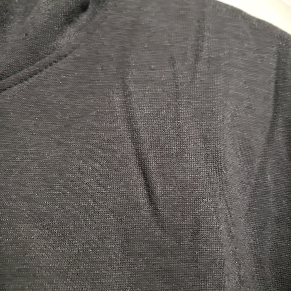 Bebe Sport Rainbow Iridescent Sequin Logo Black Hoodie - Picture 14 of 15